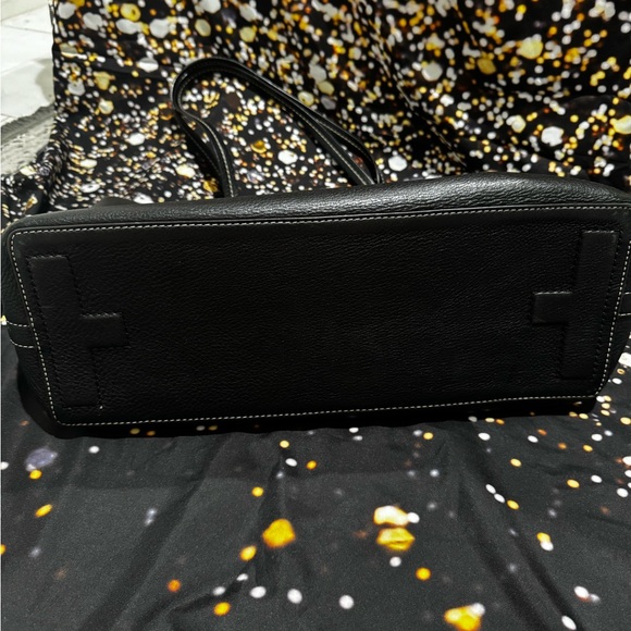 Tory Burch Perforated Leather Logo Tote Bag - Picture 13 of 17